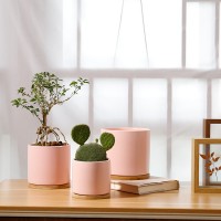 wholesale indoor lovely garden  round flower planter pots ceramic pots for plant