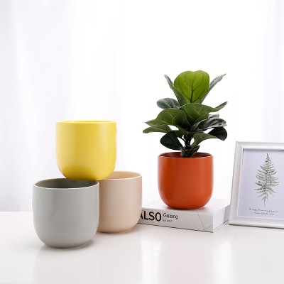 2020 new flower pot whosale indoor Planters Ceramic Flower Pots For Plants Flower