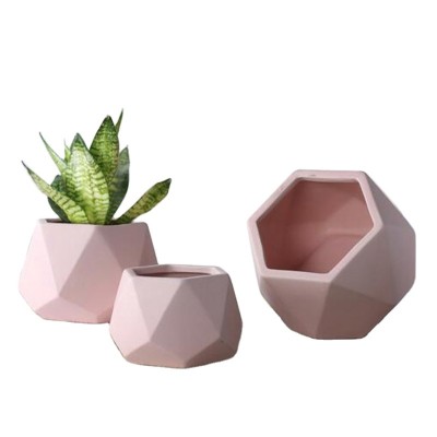 Wholesale Matt Galzed Indoor Decor Flower  Pots  Ceramic For Plant Flower