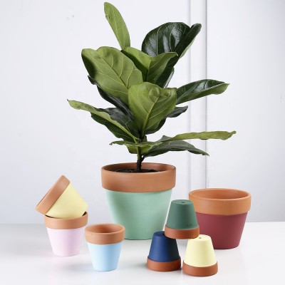 2019 New design custom terracotta flower pot planter for indoor and outdoor use